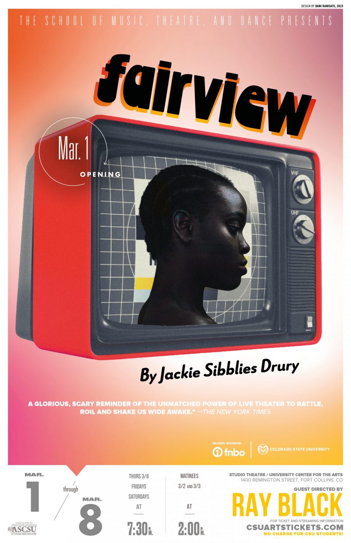 Fairview By Jackie Sibblies Drury Theatre