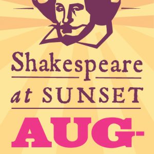 Shakespeare at Sunset Promotional Poster