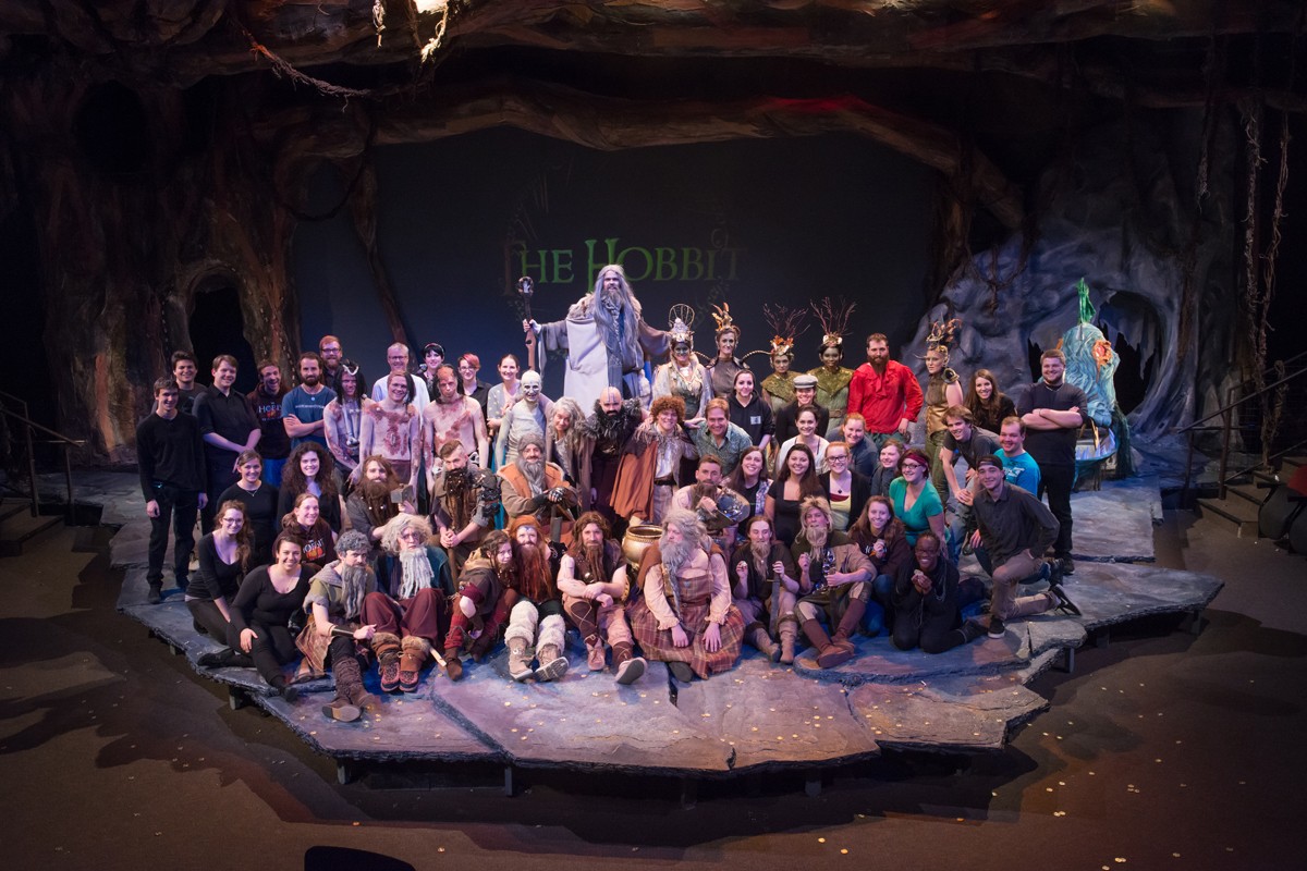 The Hobbit 2015 Production Photo- Entire Cast
