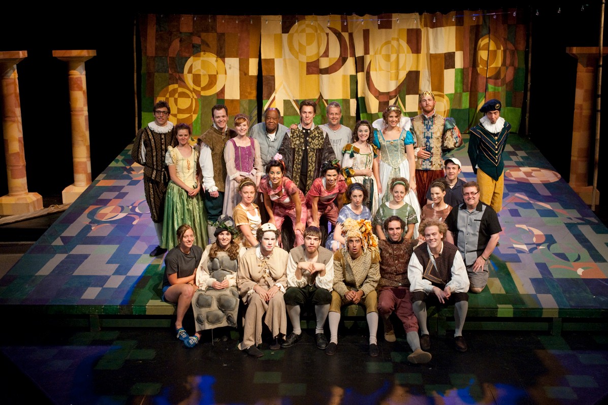 A Midsummer Night's Dream 2009 Production Photo - Entire Cast