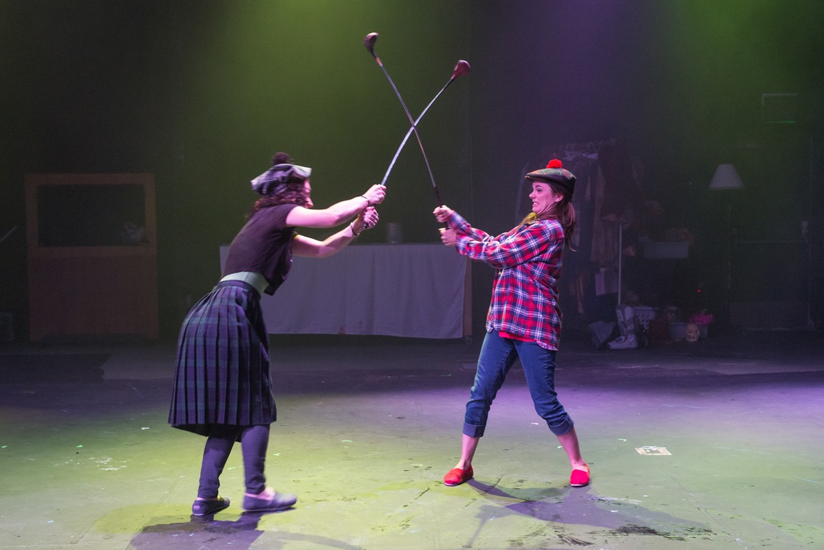 The Complete Works of William Shakespeare Abridged 2014 Production Photo