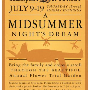 A Midsummer Night's Dream 2009 Promotional Poster