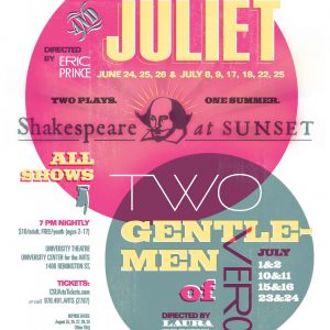 Shakespeare at Sunset 2010 Promotional Poster