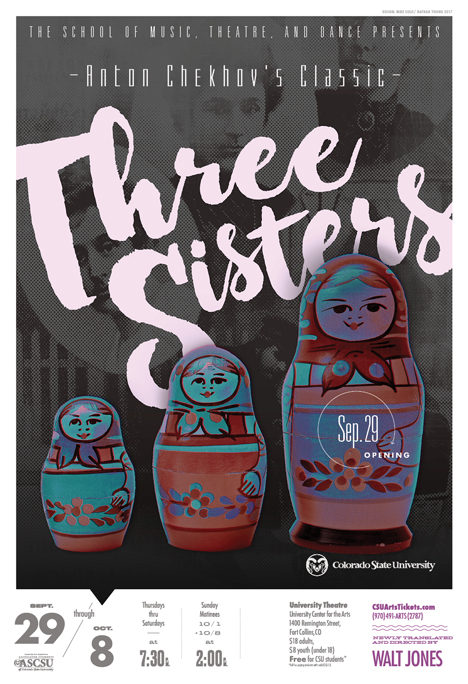 <em>Three Sisters</em> by Anton Chekhov