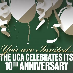 UCA 10th anniversary graphic