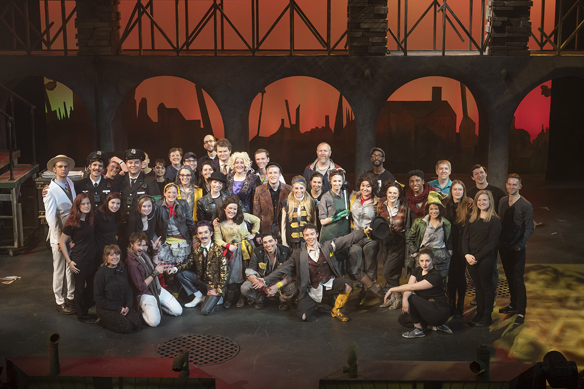 Urinetown the Musical 2018 production photo