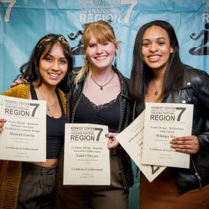 CSU Theatre students at KCACTF