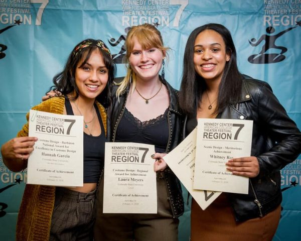 CSU Theatre students at KCACTF