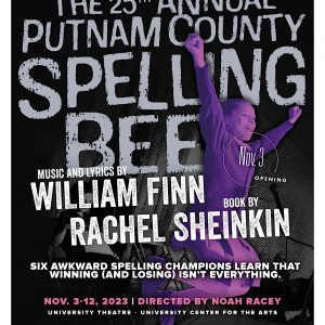 2023 25th Annual Putnam County Spelling Bee Promotional Poster
