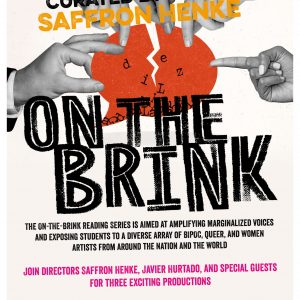 2023-24 On The Brink Reading Series Promotional Poster
