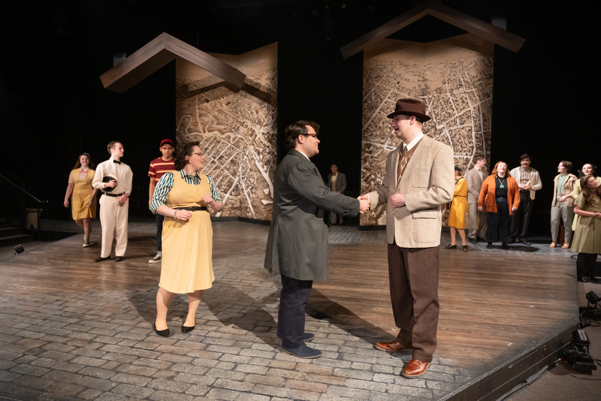 CSU Theatre production of Our Town by Thornton Wilder