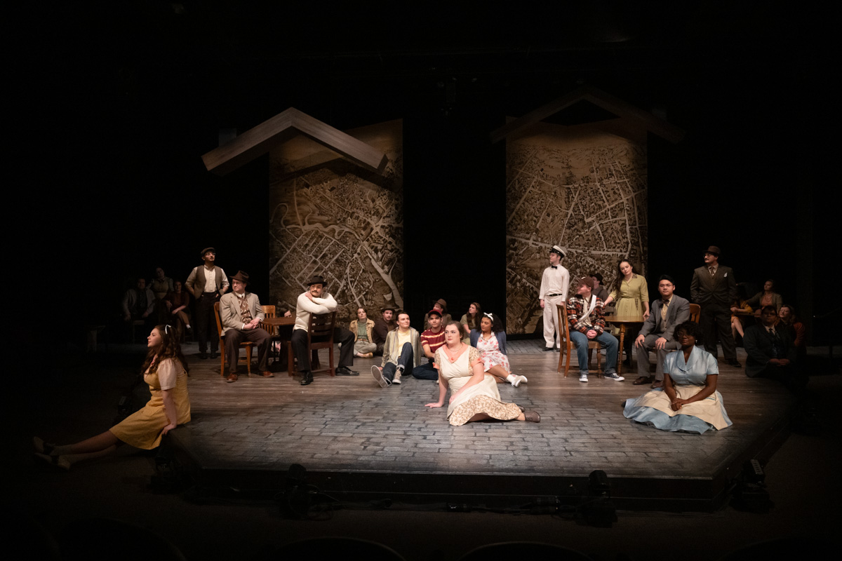 CSU Theatre production of Our Town by Thornton Wilder