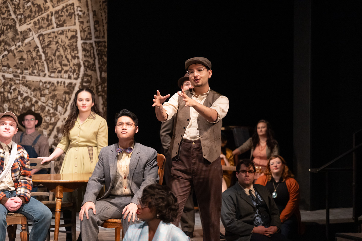 CSU Theatre production of Our Town by Thornton Wilder