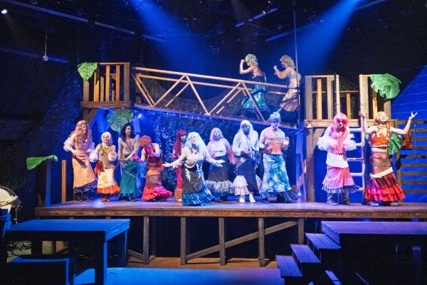 CSU Theatre students in the production of Peter and the Starcatcher by Rick Elice