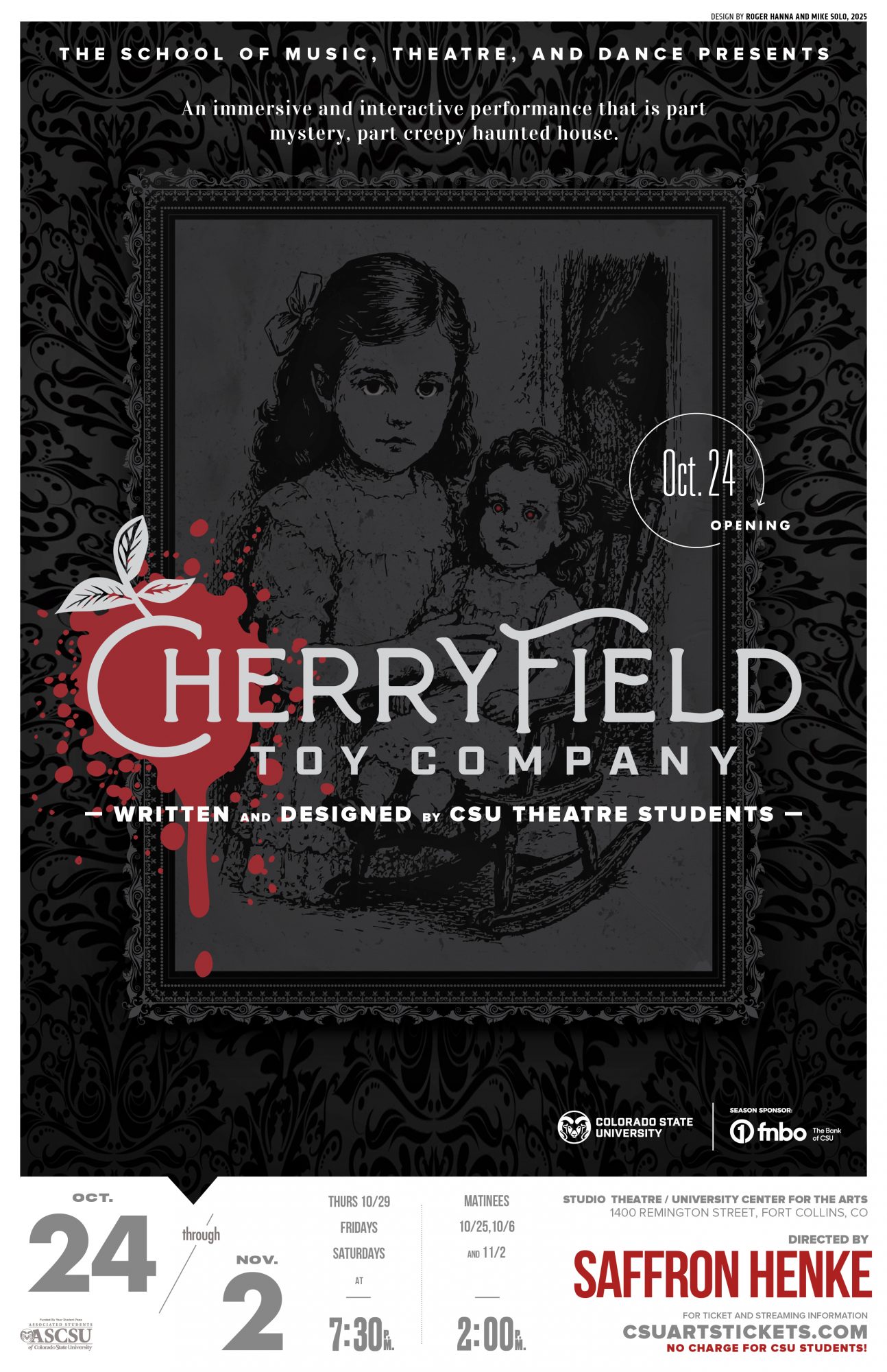 <em>Cherryfield Toy Company</em> by CSU Theatre Students